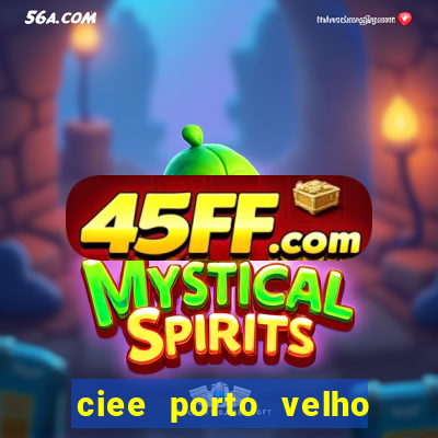 ciee porto velho menor aprendiz